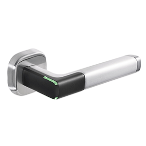 Wireless door readers and handles — manufacturer product imagery