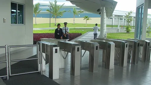 Tripod turnstiles — manufacturer product imagery